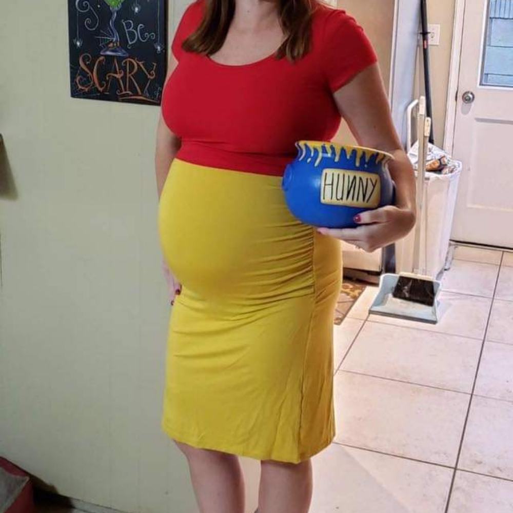 Maternity winnie the pooh outfit